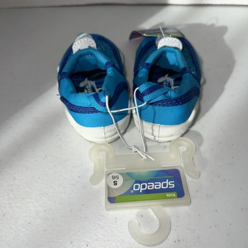 Speedo Water Swim Boat Shoes Surf Toddler Kids Boy Size Small 5/6 NWT